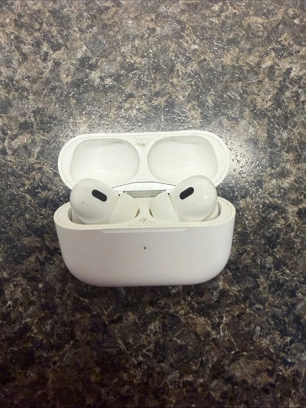 Apple AirPods Pro, 2nd generation with MagSafe Charging case.